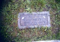 Astrid Hornstens gravsten